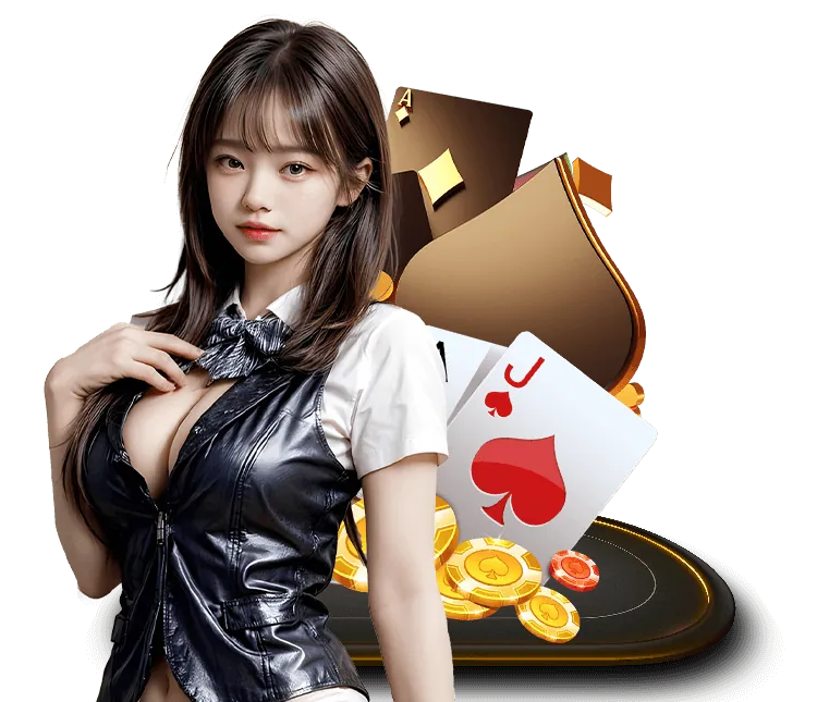 Bàn Baccarat trực tuyến với dealer và chip cược